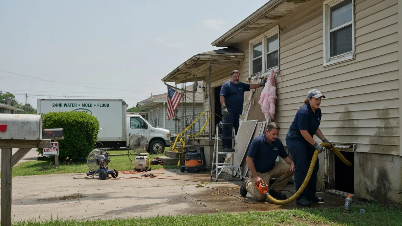 Water Damage Repair in Singer, LA near me